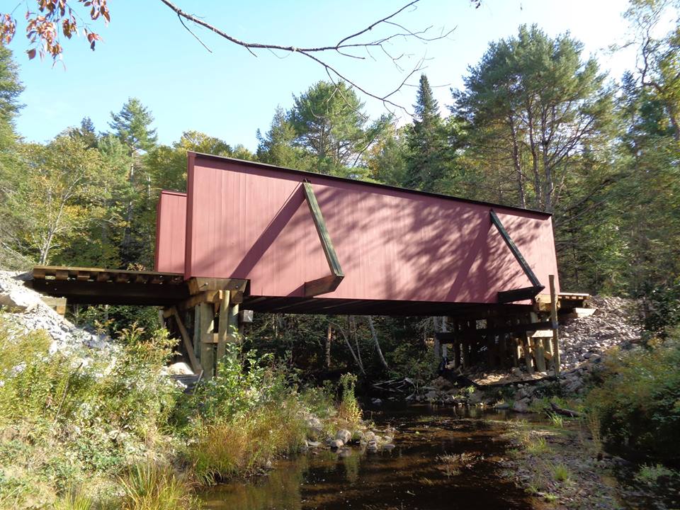 Trout Brook Bridge, Alna, Maine