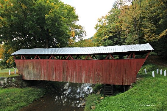 Kintersburg Bridge, Indiana County, PA.  Greg McDuffee Photo.