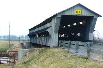 Upper Darby Bridge.
Photo by Lionel A. Whiston, March 30, 2001