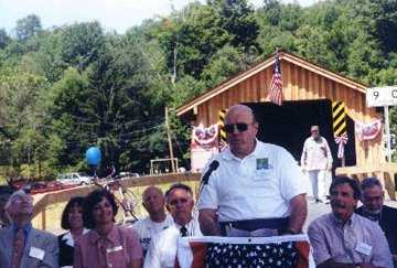 Hamden Bridge Dedication. Photo
by Pauline Prideaux