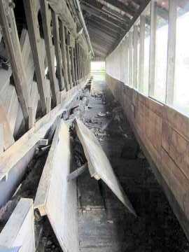 Haverhill-Bath Covered Bridge. Photo submitted by Sean T. James 8-16-02